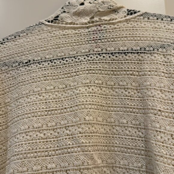 Johnny Was Flower Crochet Jacket - Picture 6 of 8